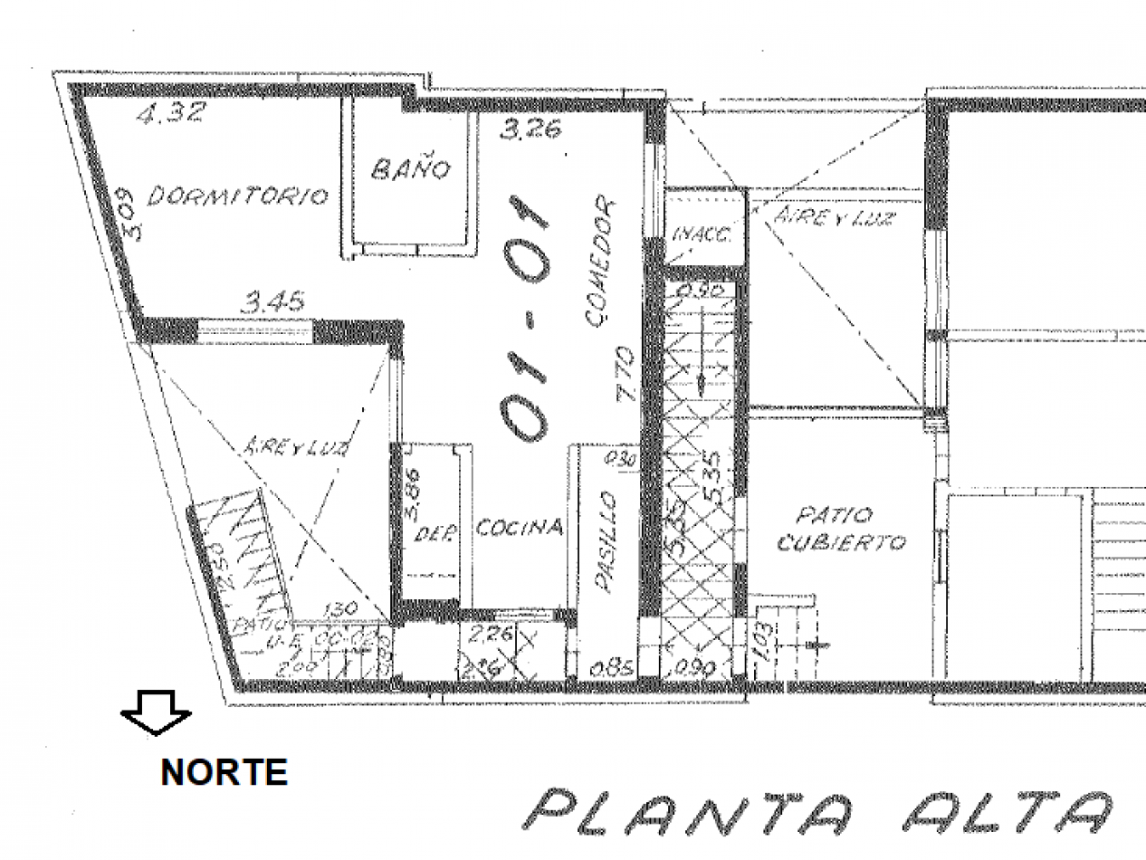 Zeballos e Italia - 1 piso escalera