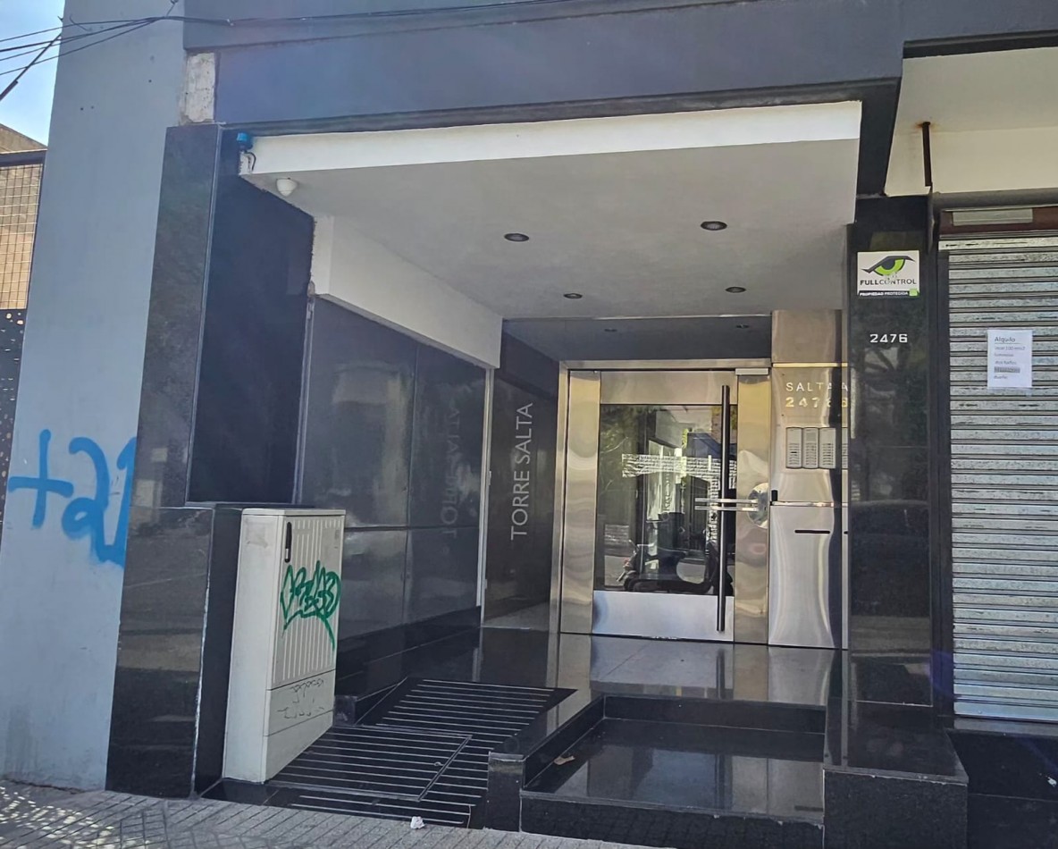 MONOAMBIENTE CON BALCON Y PARRILLERO EXCLUSIVO - SALTA 2400, ROSARIO